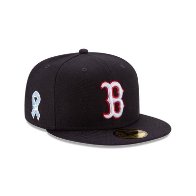Boston Red Sox Gorra | New Era MLB Father's Day 59fifty Fitted Cap Mexico - Azules